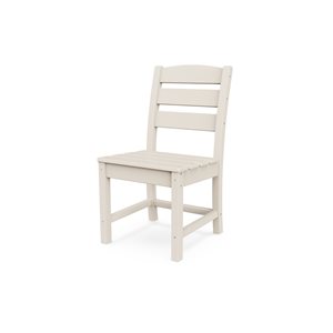 POLYWOOD Lakeside Sand Plastic Dining Chair