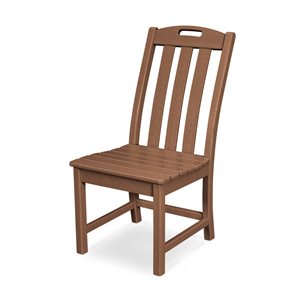 Trex Outdoor Yacht Club Tree-House Plastic Dining Chair