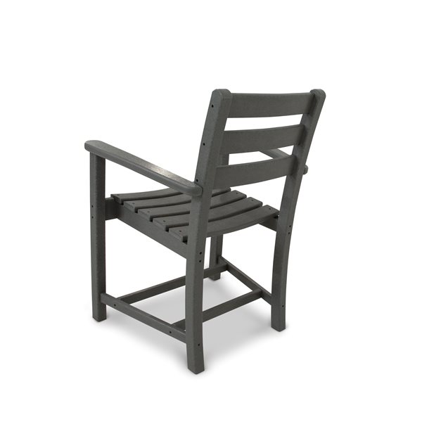 Trex Outdoor Monterey Bay Stepping-Stone Plastic Dining Arm Chair