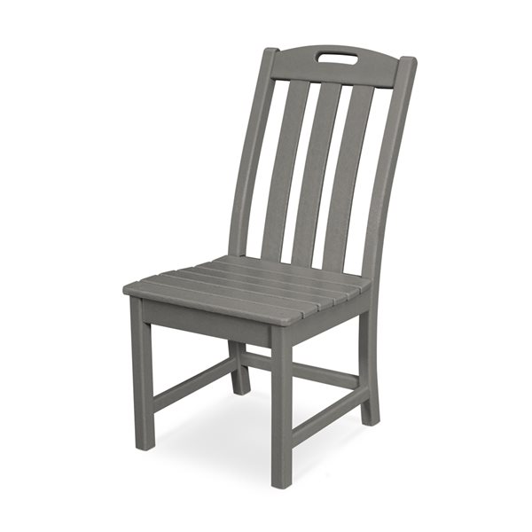 Trex Outdoor Yacht Club Stepping-Stone Plastic Dining Chair