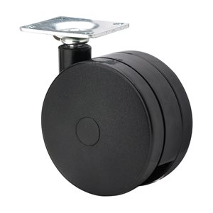 Richelieu 2 7/8-in Furniture Swivel Caster without Brake, 72 kg