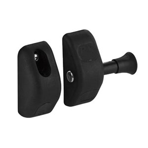 Loquet magnétique pour barrière de sécurité de piscine, noir