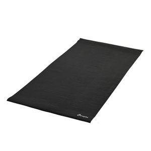 Soozier 0.25-in x 47.25-in x 86.5-in Black Flexible PVC Sheet Multipurpose Flooring