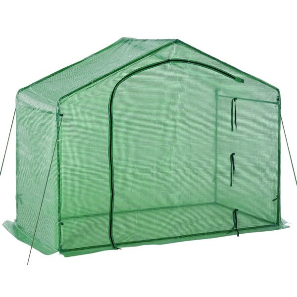 Outsunny 5.9-ft L x 3.27-ft W x 5.42-ft H Greenhouse Kit