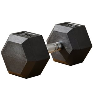 Soozier 45-lb Black Fixed-Weight Dumbbell