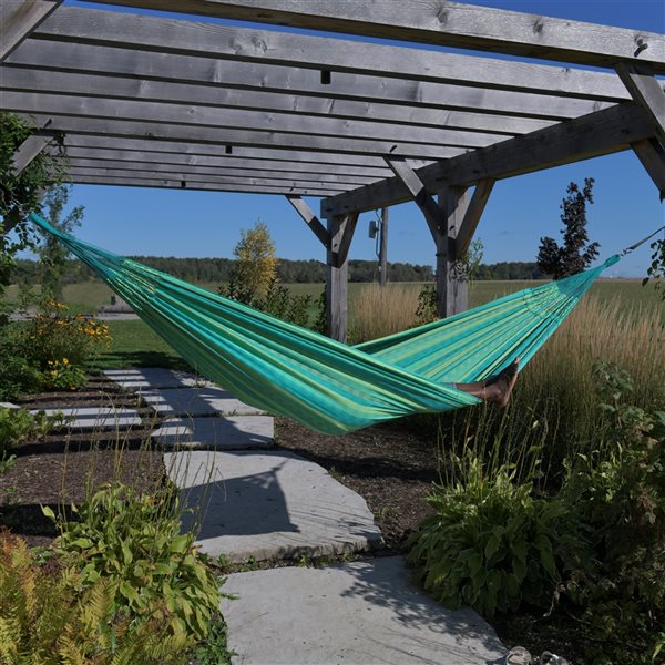 Vivere Viridis Cotton Double Hammock