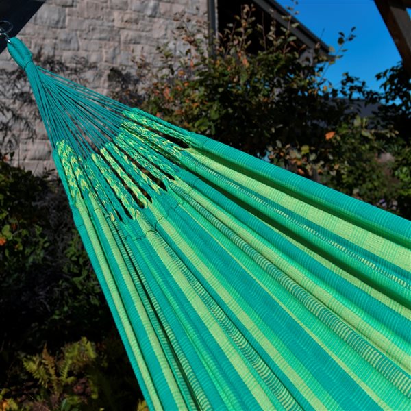 Vivere Viridis Cotton Double Hammock