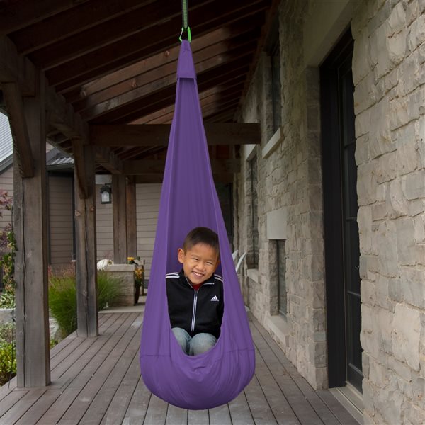 Vivere Popsicle Hanging Chair with Carabiner and Carry Pouch