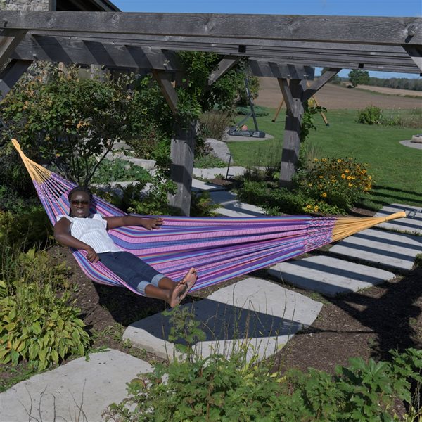 Vivere Fiesta Cotton Double Hammock