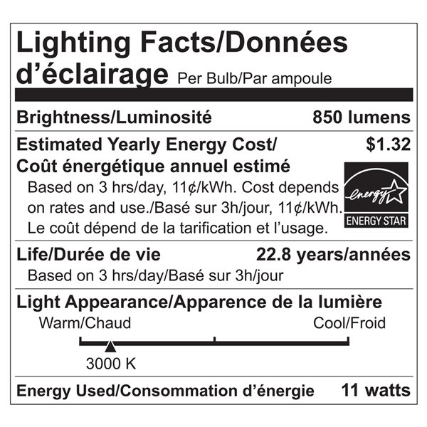 Luminus 75 Watt Equivalent PAR30 Dimmable Narrow Flood Bulb 3000K Bright White (6-Pack)