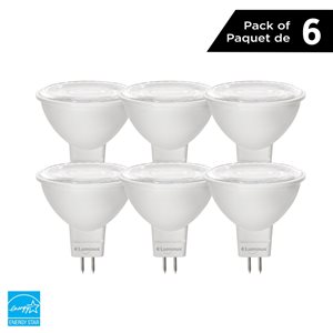 Luminus 50 Watt Equivalent MR16 Dimmable Bulb 3000K Bright White (6-Pack)