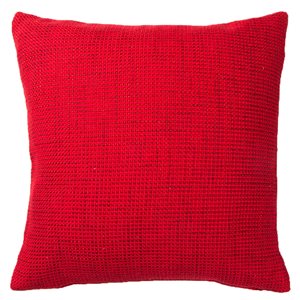 Gouchee Home Vallila 18-in x 18-in Square Red Throw Pillow