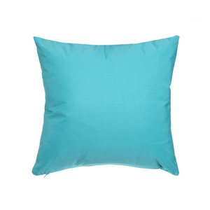 Gouchee Home Soleil 18-in x 18-in Square Peacock Green Throw Pillow