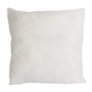 Gouchee Home Peel 20-in x 20-in Square White Polyester Inner Cushion - Pack of 2