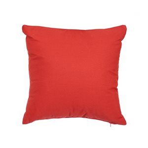 Gouchee Home Soleil 18-in x 18-in Square Red Throw Pillow