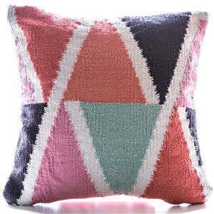 Gouchee Home Phoenix 18-in x 18-in Square Salmon Throw Pillow