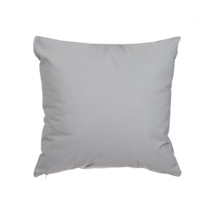 Gouchee Home Soleil 18-in x 18-in Square Silver Throw Pillow