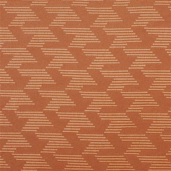 Gouchee Home Metrol 96-in Terracotta Polyester Light-Filtering Curtain Panel Pair