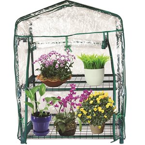 ProYard 1.58-ft L x 2.25-ft W x 3-ft H Portable Greenhouse with 2-Tier