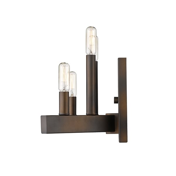 Acclaim Lighting Fallon Oil-Rubbed-Bronze Modern 4-Light Wall Sconce