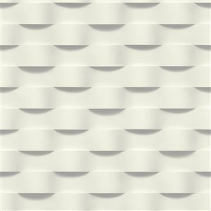 Rasch Clarice 56.4-sq. ft. Grey Non-Woven Geometric Unpasted Wallpaper