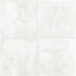 Crown Daintree 56.4-sq. ft. Ivory Paper Wood Unpasted Wallpaper