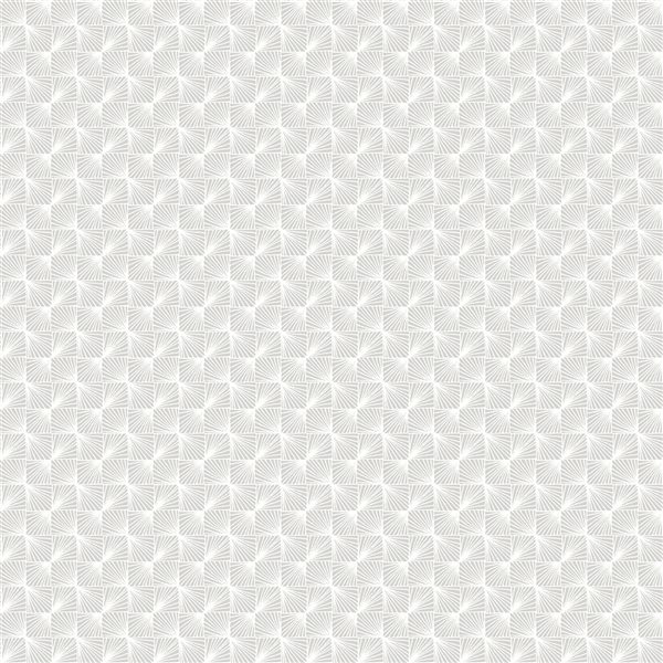 Papier peint argent non encollé Stockholm par Coloroll texturé à motif ...