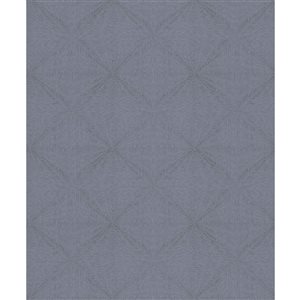 Marburg Mayra 56.4-sq. ft. Purple Non-Woven Geometric Unpasted Wallpaper