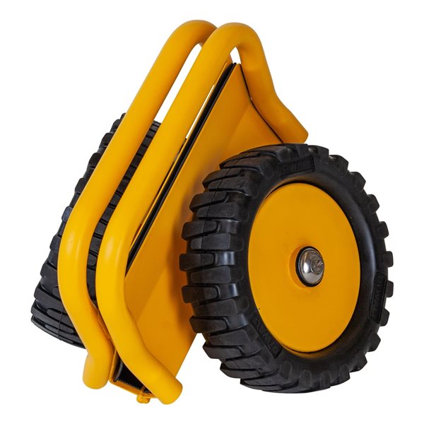 DEWALT 1100-lb 2-Wheel Yellow Steel Dolly