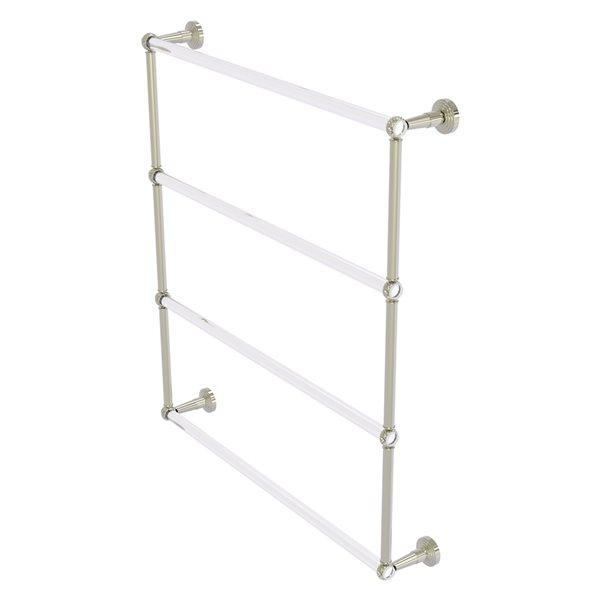 Allied Brass Pacific Beach 30-in Polished Nickel Wall Mount Towel Rack