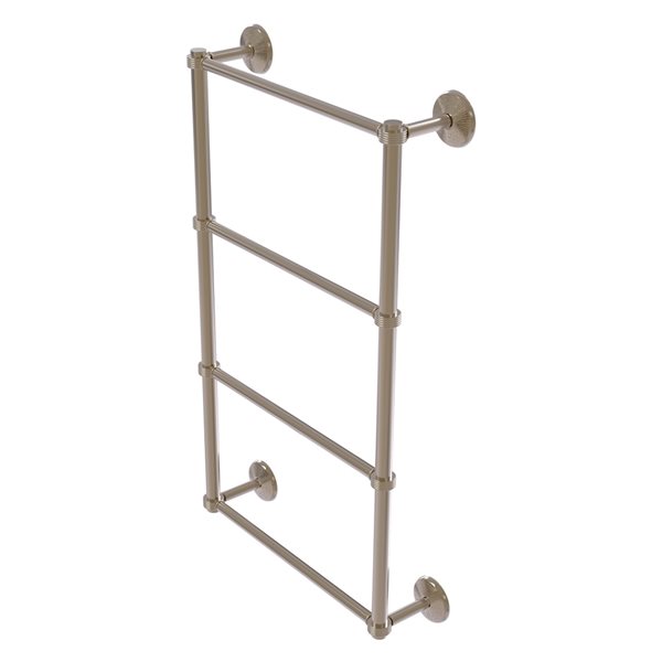 Allied Brass Monte Carlo 30-in Wall-Mounted Antique Pewter Towel Rack