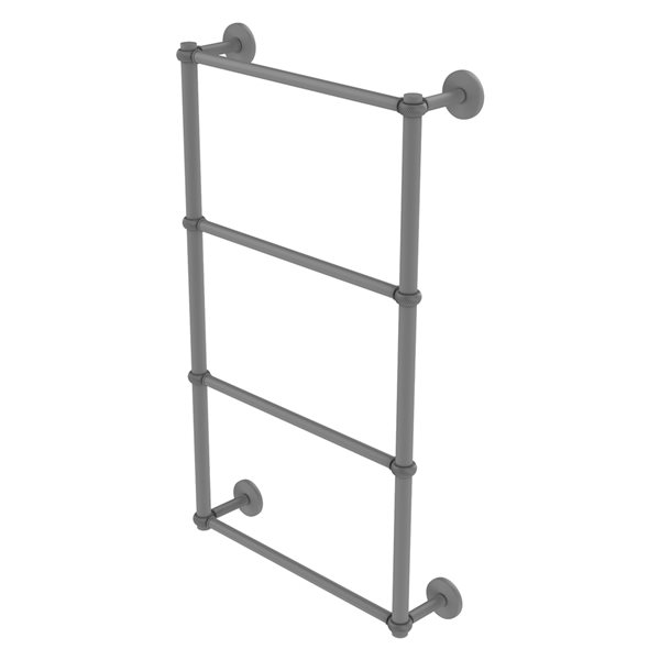 Allied Brass Que New 30-in Polished Brass Wall-Mounted Towel Rack