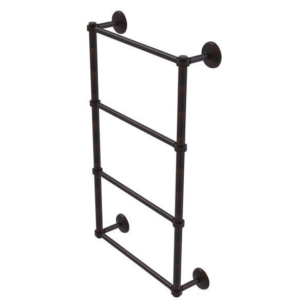 Allied Brass Monte Carlo 30-in Venetian Bronze Wall-Mounted Towel Rack