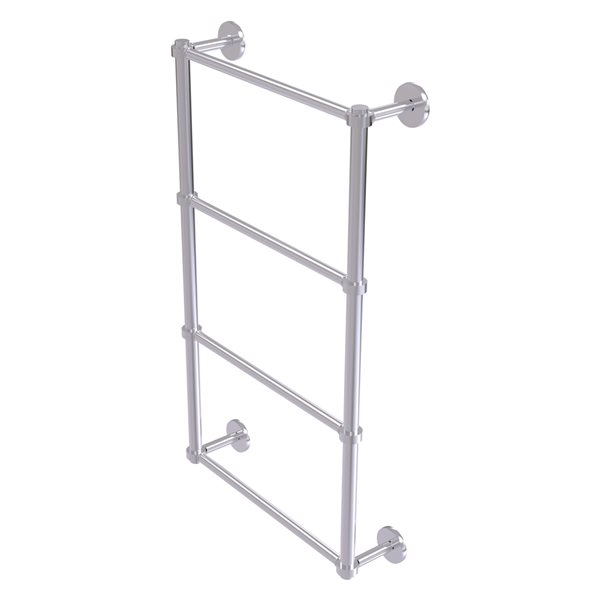 Allied Brass Prestige Skyline 30-in Satin Chrome Wall-Mounted Towel Rack
