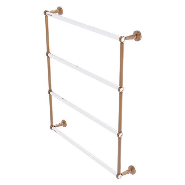 Allied Brass Pacific Beach 30-in Brushed Bronze Wall Mount Towel Rack