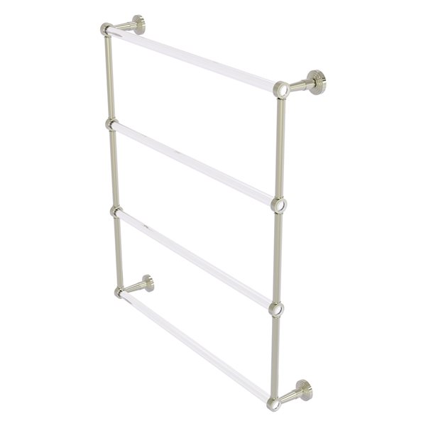 Allied Brass Pacific Beach 30-in Polished Nickel Wall-Mounted Towel ...