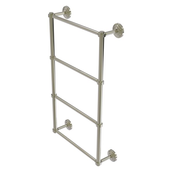 Allied Brass Que New 30-in Polished Nickel Wall-Mounted Towel Rack