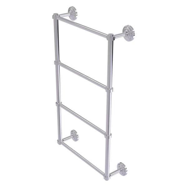 Allied Brass Que New 30-in Polished Chrome Wall-Mounted Towel Rack