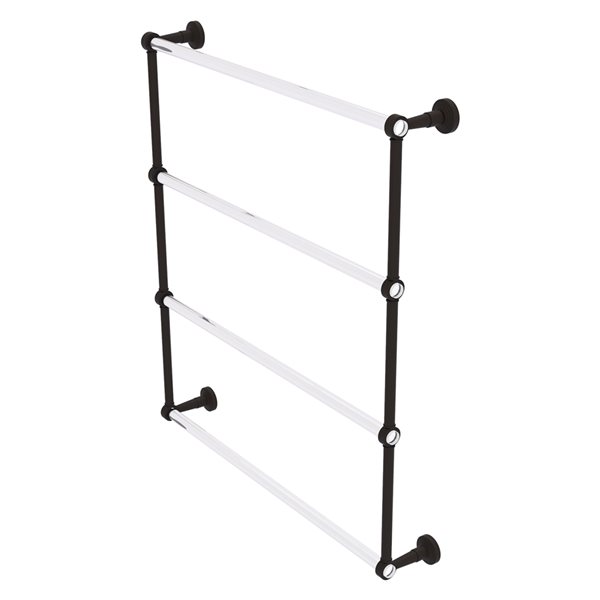 Allied Brass Pacific Beach 30-in Oil Rubbed Bronze Wall-Mounted Towel Rack
