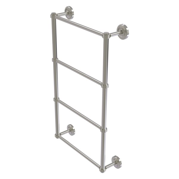 Allied Brass Prestige Regal 30-in Wall-Mounted Satin Nickel Towel Rack