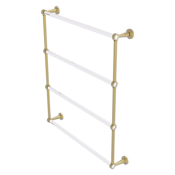 Allied Brass Pacific Beach 30-in Satin Brass Wall-Mounted Towel Rack