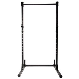 Everyday Essentials Adjustable Traditional Squat Stand with Pull-Up Bar