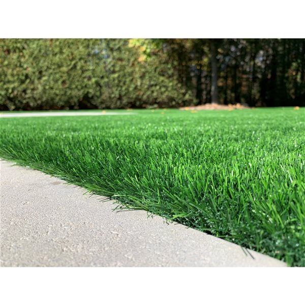 Trylawnturf Oasis Green Synthetic Landscaping Turf - 25-ft x 13-ft