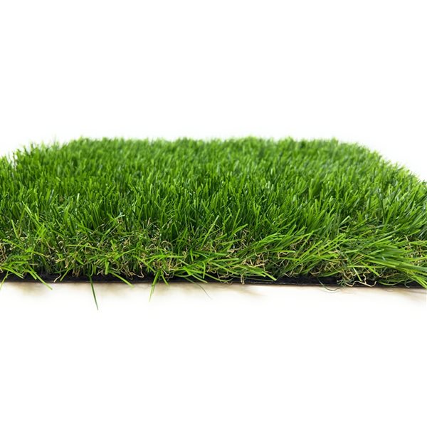 Trylawnturf Oasis Gold Green/Brown Synthetic Landscaping Turf - 25-ft x 13-ft