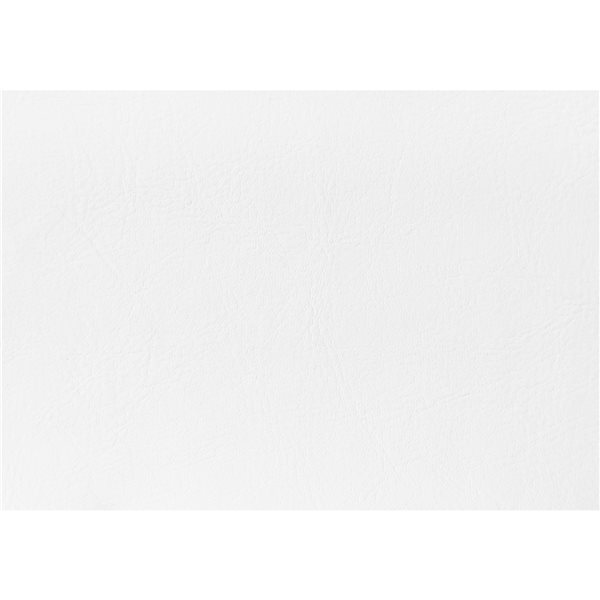 Monarch Specialties Leather White Nightstand