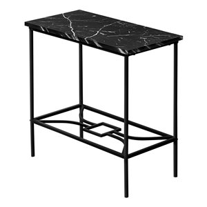 Monarch Specialties Black Composite Rectangular End Table