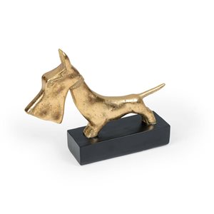 Gild Design House Polystone Resin Scottish Terrier Statue