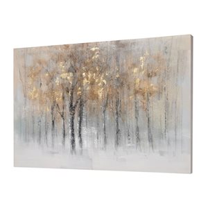 Gild Design House 36-in x 48-in Woodland Ambience Hand-Painted Canvas