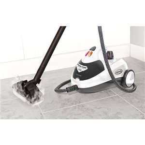 EwBank Steam Chief 1800W Powerful Steam Cleaner with High Pressure Turbo Brush