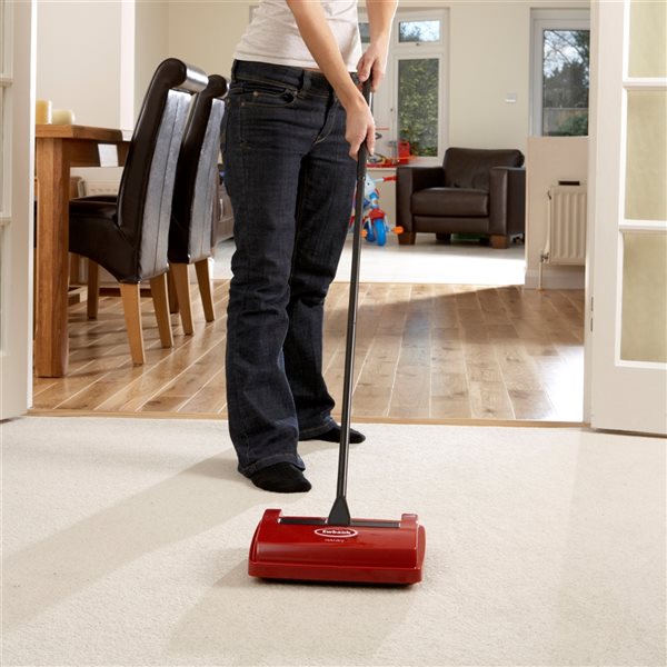 EWBANK CARPET SWEEPER Manual Speed Sweeper Lightweight Floor Cleaner Silent Hard 